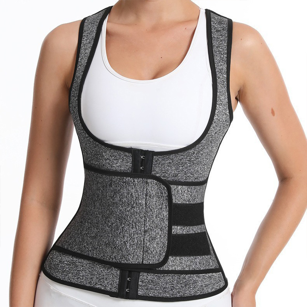Sweat Waist Trainer Belt Neoprene - 女性用ネオプレンウエストトレーナー、減量用サウナトップ、スウェットウエストトリマー、スリミングベルト