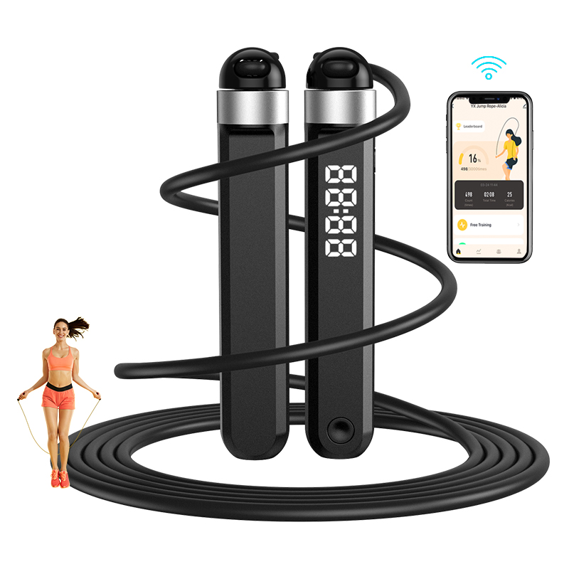 Smart Jump Rope Digital Counter - 卸売カロリーカウンターワイヤレスSDK電子コードレスデジタル縄跳びスマート縄跳びTuyaアプリ対応