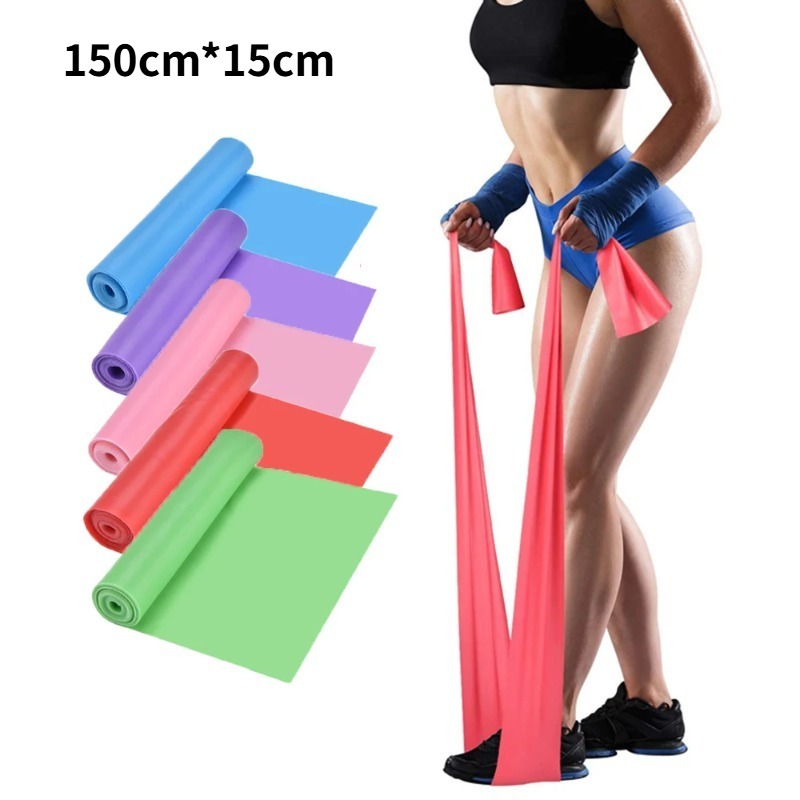 天然ラテックス製レジスタンスバンド、ヨガ、ピラティス、ホーム - Pilates Bar Kit With Resistance Bands のレビューと価格
