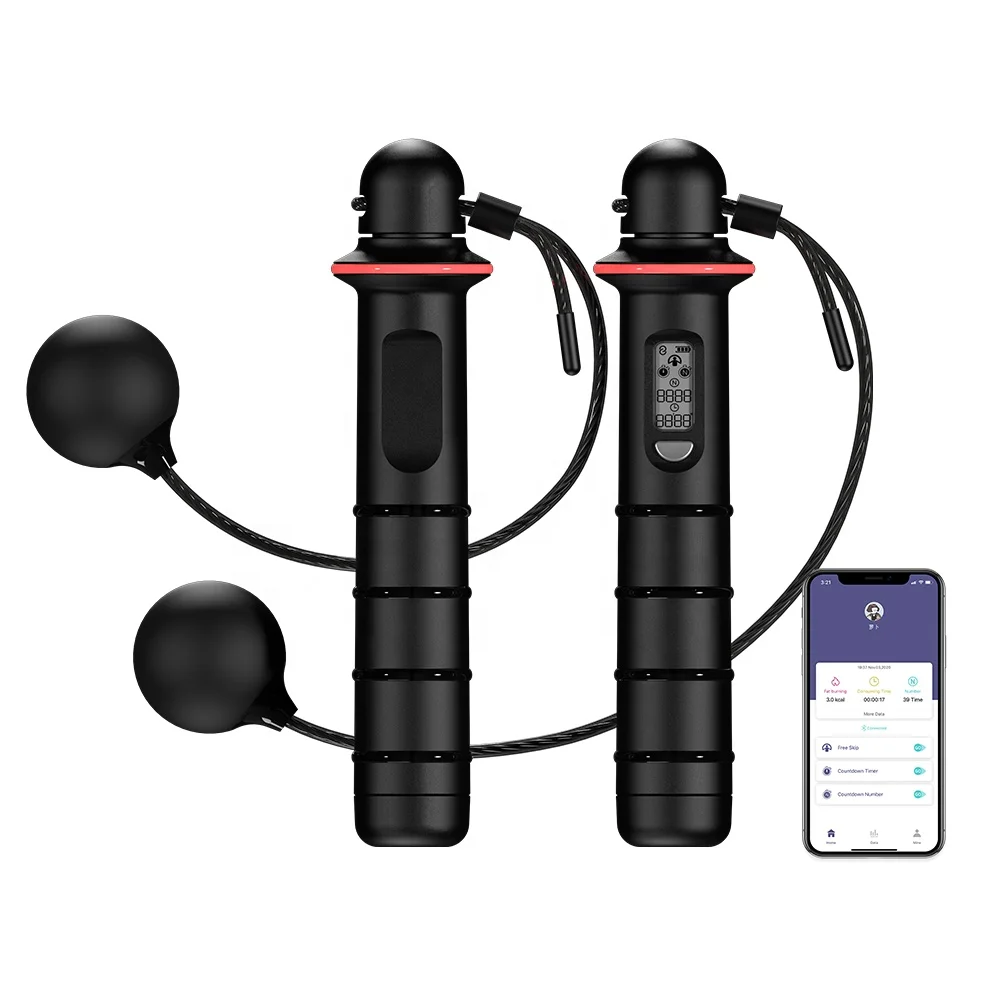 大人気！卸売価格のカロリー計算機能付きワイヤレスSDK搭載電 - Smart Jump Rope Digital Counter のレビューと価格