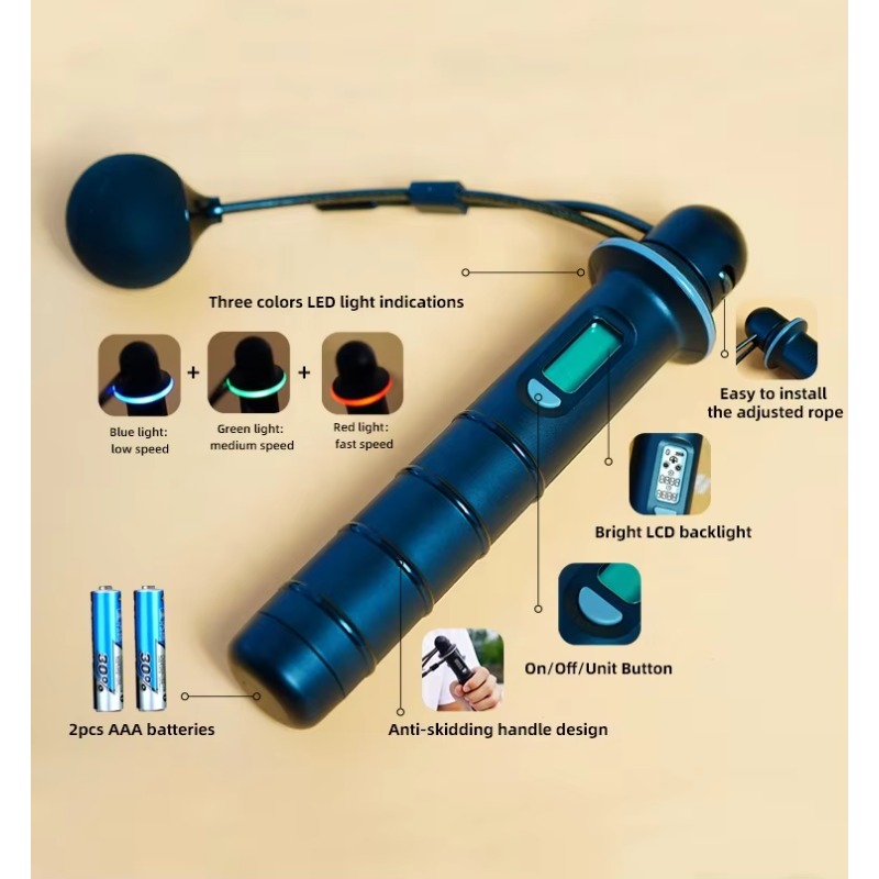 大人気！卸売価格のカロリー計算機能付きワイヤレスSDK搭載電 - Smart Jump Rope Digital Counter のレビューと価格