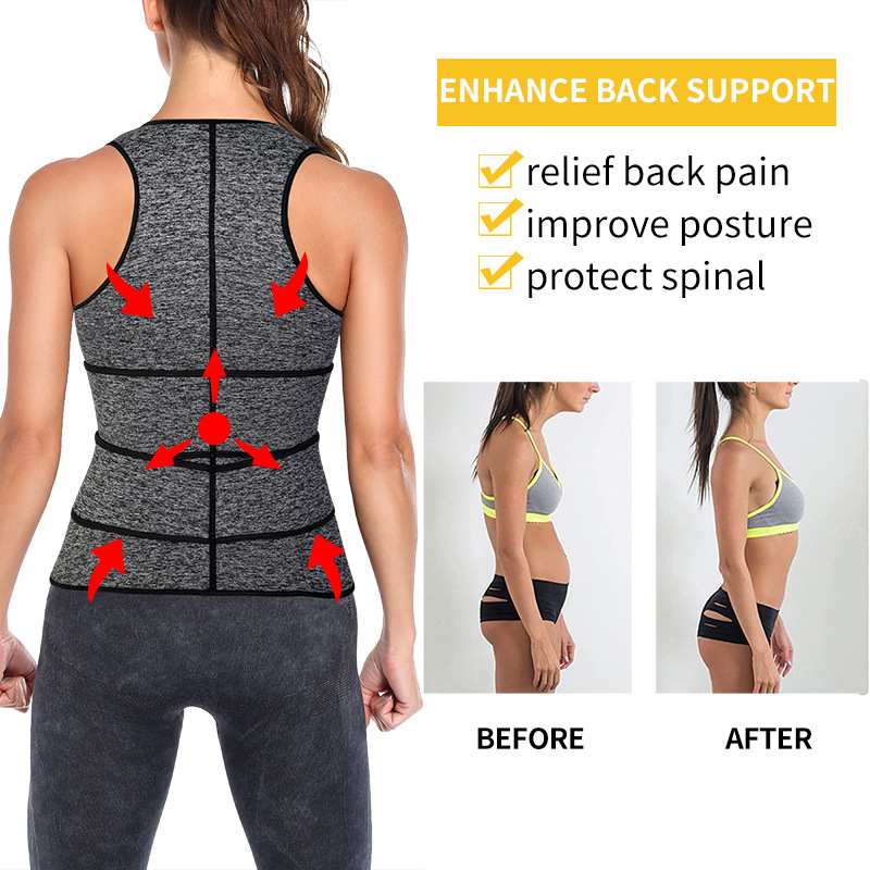 女性用ネオプレンウエストトレーナー、減量用サウナトップ、スウ - Sweat Waist Trainer Belt Neoprene のレビューと価格