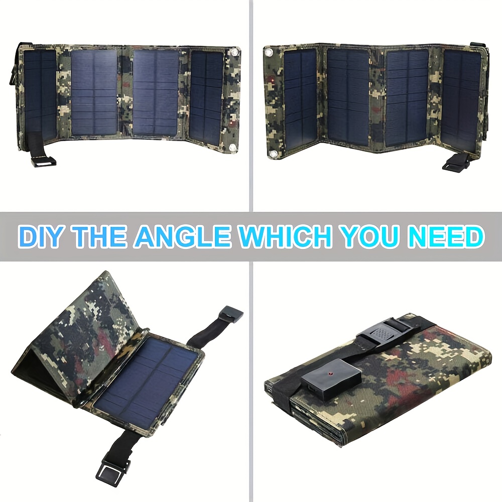 【ソーラーパネル】80Wポータブル折りたたみ式ソーラーパネル - Camping のレビューと価格
