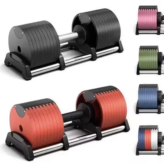 ポータブル40kg鋳鉄製調整可能ダンベルセット 家庭用ジム＆ - Adjustable Dumbbell Pair 40Kg のレビューと価格