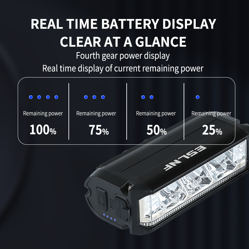 ESLNF 1000ルーメン USB充電式 MTB自転車ハン - Rechargeable Bicycle Headlight 1000 Lumen のレビューと価格