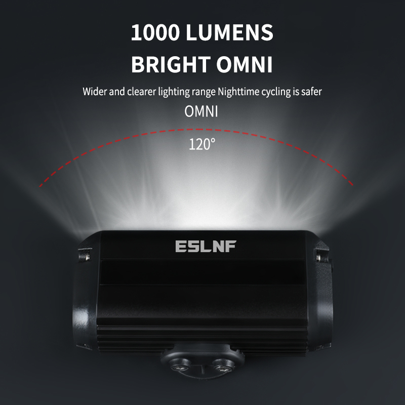 ESLNF 1000ルーメン USB充電式 MTB自転車ハン - Rechargeable Bicycle Headlight 1000 Lumen のレビューと価格